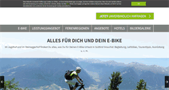 Desktop Screenshot of ebike-urlaub.com